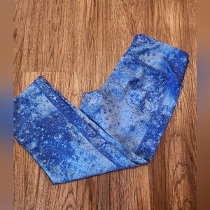 Active USA Blue Speckled Leggings